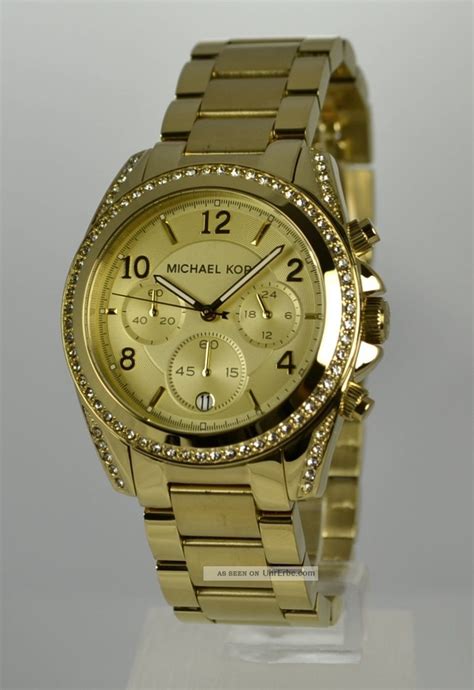 michael kors uhr blair weiss